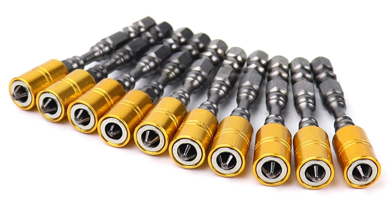 Strong Magnetic Screwdriver Bit Set 65mm Phillips Electronic Screwdriver Bits For Plasterboard Drywall Screw Driver