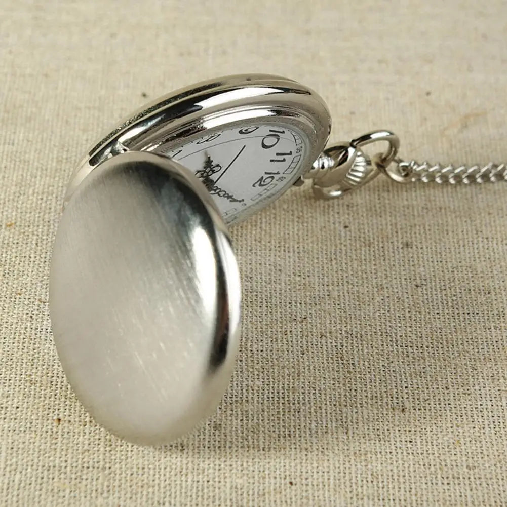 Vintage Men Women Pocket Watch Accurate Quartz Movement Punk Hanging Chain Punk Pocket Watch