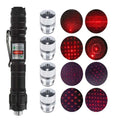 Green Red Laser Pointer Teaching Tool Pet Automatic Cat Toys Adjustable Laser Focus Lazer Pen Combination