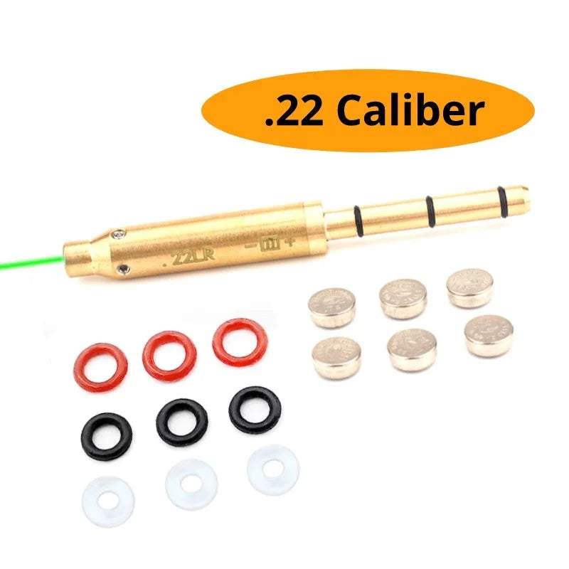 .22lr Boresighter .22LR Lazer Collimator Cal 9mm 177 17 308  Rifle 45ACP Laser Bore Sight Laser Boresight