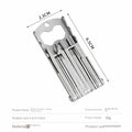 Multi-functional Stainless Steel Pocket Tool – 13-in-1 Portable Folding Tool for Outdoor Emergency Repairs