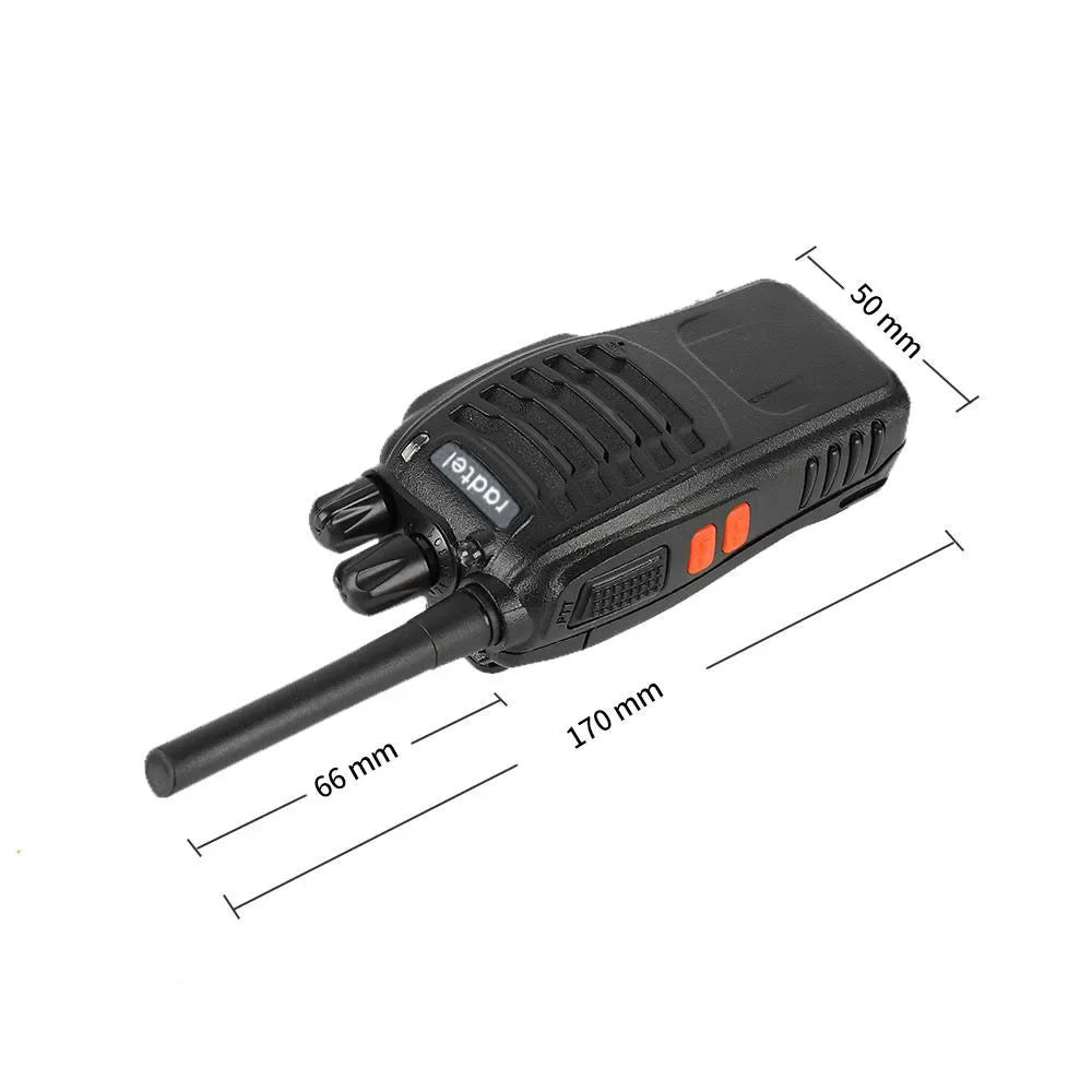 Radtel RT88 Rechargeable Walkie Talkie  Portable Two Way Radio Long Range for Audlt Business Travelling, hiking outdoor fishing