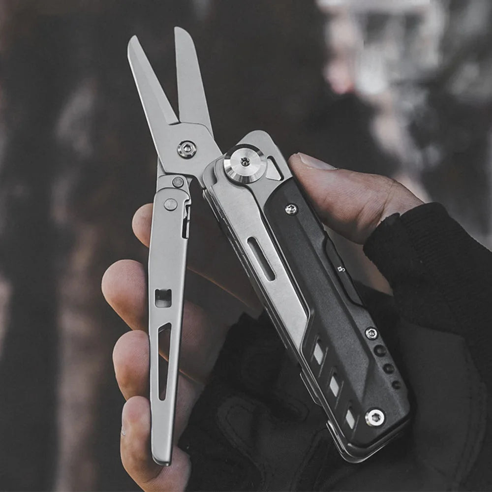 Compact Multitool Pocket Knife EDC Gear And Gadgets For Men Multi Purpose Tools Scissors Outdoor Survival Camping Hiking Knives