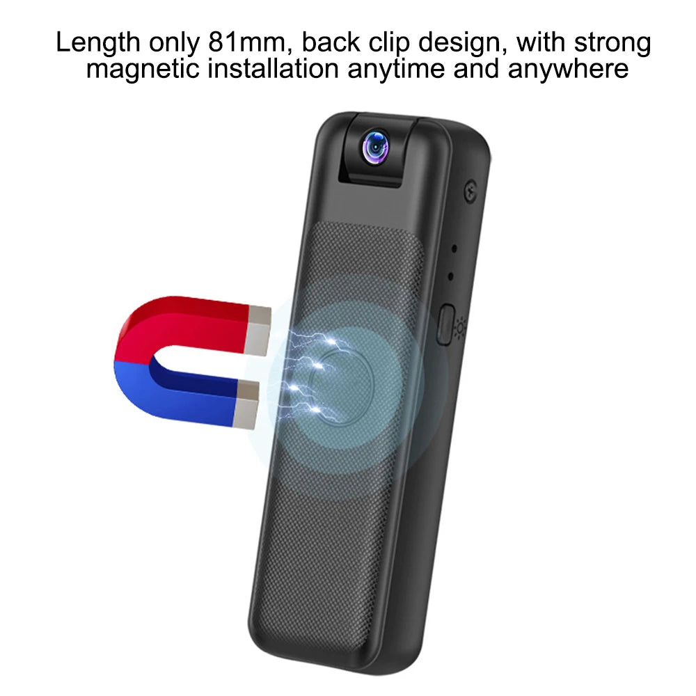M8 HD 1080P Mini Camera Portable Small Digital Video Recorder Police Body Cam  Infrared Night Vision Camcorder Sports DV