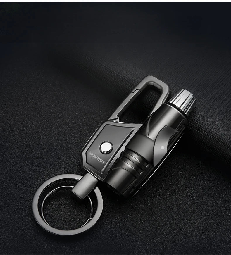 10000Match Keychain Kero sene Torch Lighter Cigarette Lighters Multi Functional Creative Windproof Smoking Accessories Men Gifts