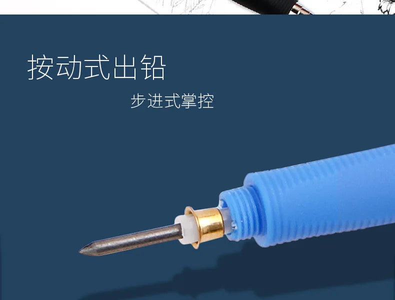 2.0mm Mechanical Pencil Set HB Automatic Pencils with Color Pencil Leads School Pens Supplies Office Kawaii Stationery