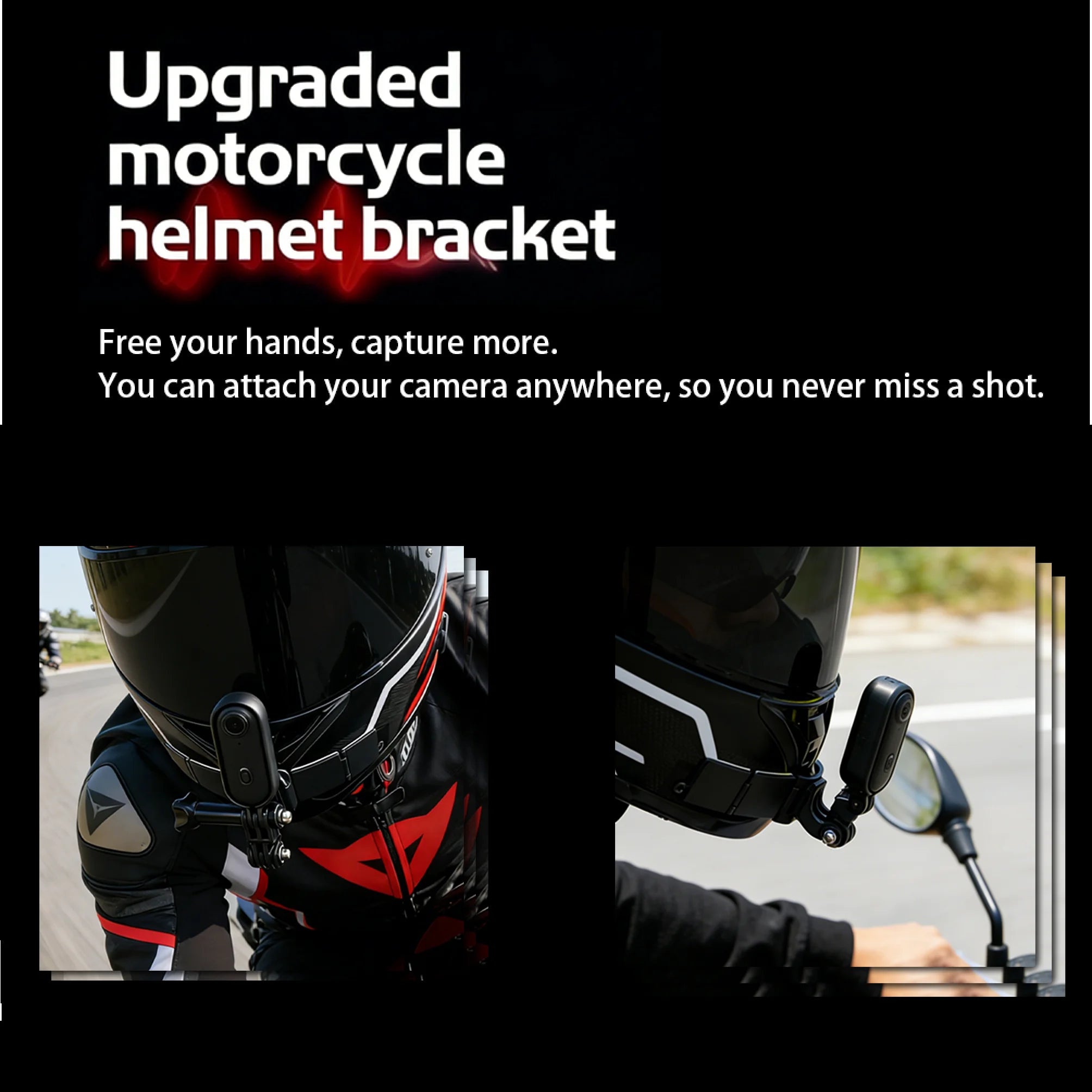 JETO H88 Helmet Handlebar Motorcycle Camera Road Sport Mini Body Cam Battery Body Cam Full HD Sports Action WiFi Camera