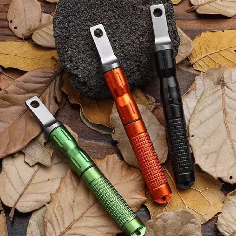 Outdoor Flint Camping Equipment Outdoor Survival Tool Magnesium Rod Firefighter Fire Stick, Multi-functional Outdoor Tools