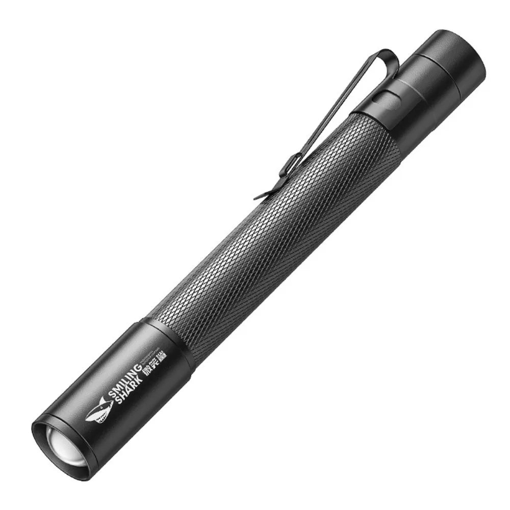 Focusable Mini Flashlight High Lumens LED Pocket Light with Smooth Zoom Perfect  EDC  Camping  Car Repair