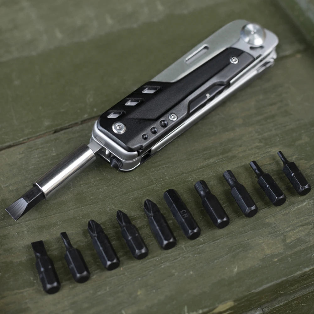 Compact Multitool Pocket Knife EDC Gear And Gadgets For Men Multi Purpose Tools Scissors Outdoor Survival Camping Hiking Knives