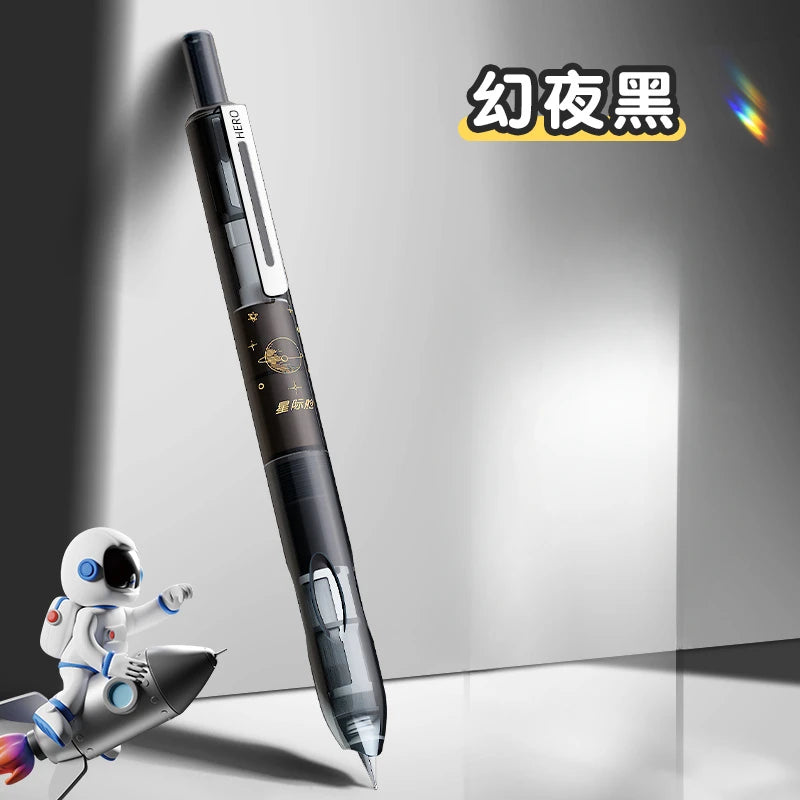 Hero P320 Press Pen Time Space Cabin Beginner Student Male and Female High Beauty Practice Special Pen Can Replace Ink Bag