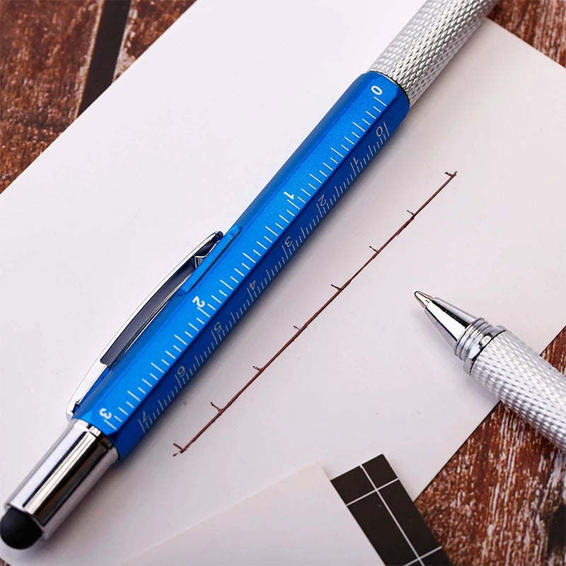 16Pcs  Multitool Ballpoint Pens Cool Tools Gadget for Dad Pocket Multi Tool for Woodworker Carpenter Construction