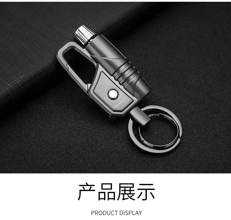10000Match Keychain Kero sene Torch Lighter Cigarette Lighters Multi Functional Creative Windproof Smoking Accessories Men Gifts