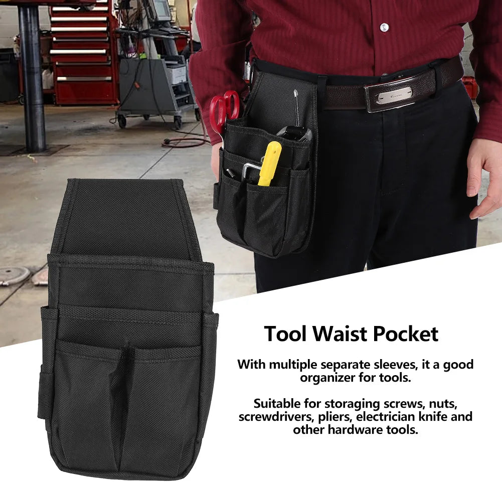 Electrician Tool Pouch Tool Waist Bag Electrician Tool Waist Bag with Multiple Pockets Hardware Tools Pouch Tool Waist