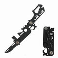 Multifunctional Outdoor Tool Combination Card Folding Molle Scissor Army Knife Mini Bicycle Repair EDC Camping Gear Equipment