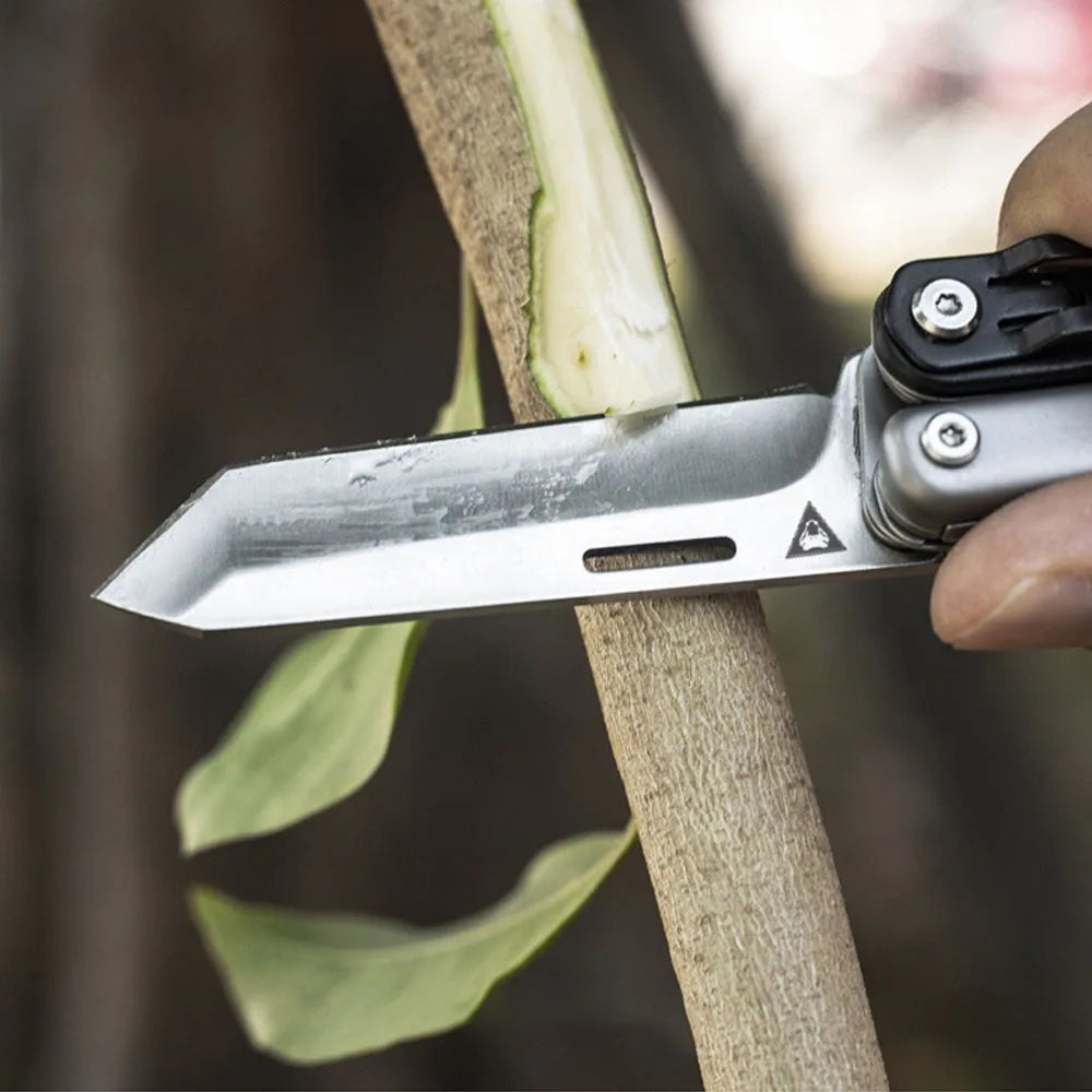 Compact Multitool Pocket Knife EDC Gear And Gadgets For Men Multi Purpose Tools Scissors Outdoor Survival Camping Hiking Knives