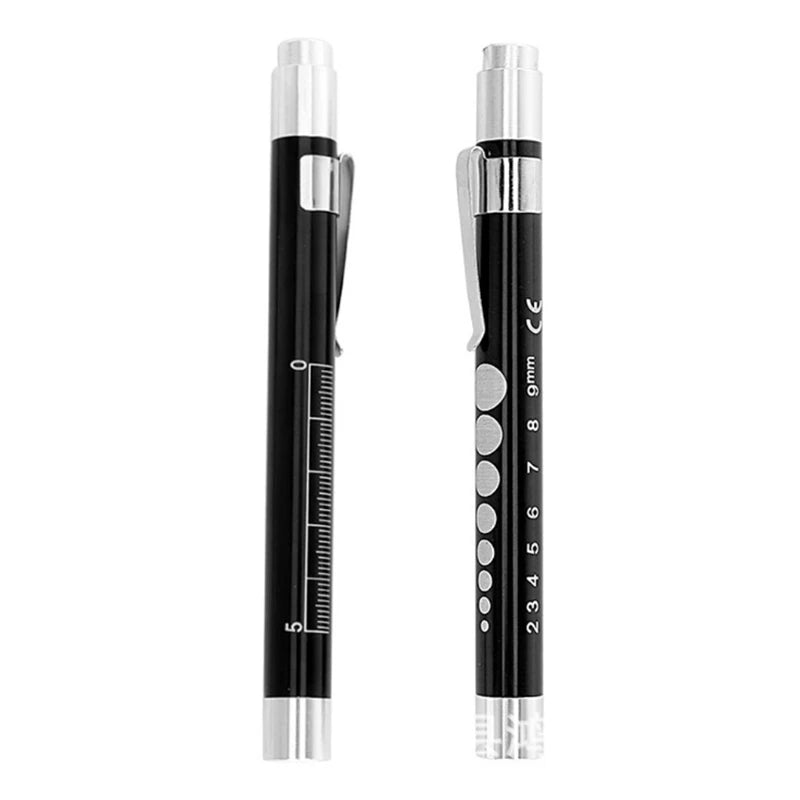 LED Medical Pocket First Aid Pen light Torch Eye Nose Dental Flashlight Otoscope Ear Wax Light Endoscope for Physician Doctor