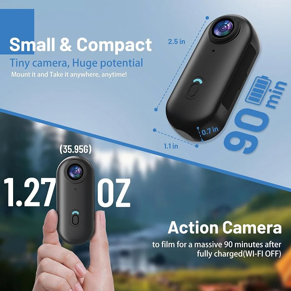 JETO H88 Helmet Handlebar Motorcycle Camera Road Sport Mini Body Cam Battery Body Cam Full HD Sports Action WiFi Camera