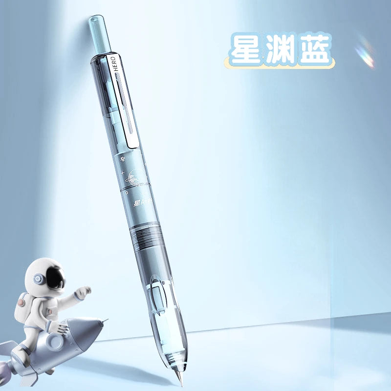 Hero P320 Press Pen Time Space Cabin Beginner Student Male and Female High Beauty Practice Special Pen Can Replace Ink Bag