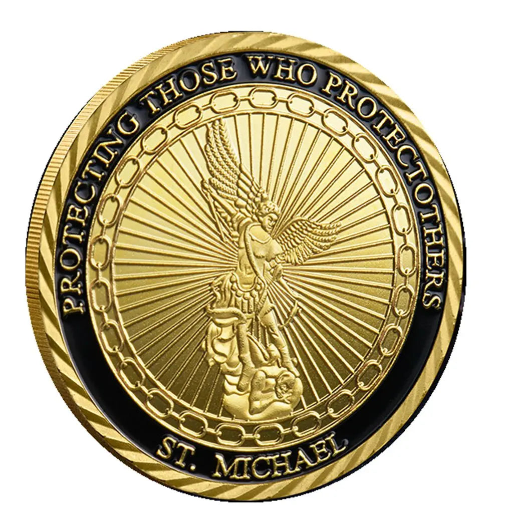 US FBI Themed Coins, Military Challenge Coins, Metal Electroplating Process Products, Badges, Commemorative Gold Coins