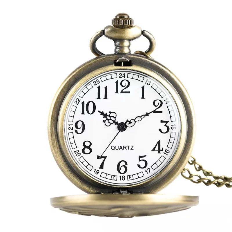 Classic quartz pocket watch Men's Necklace Corsair Design Pocket watch Teen pocket watch for boys