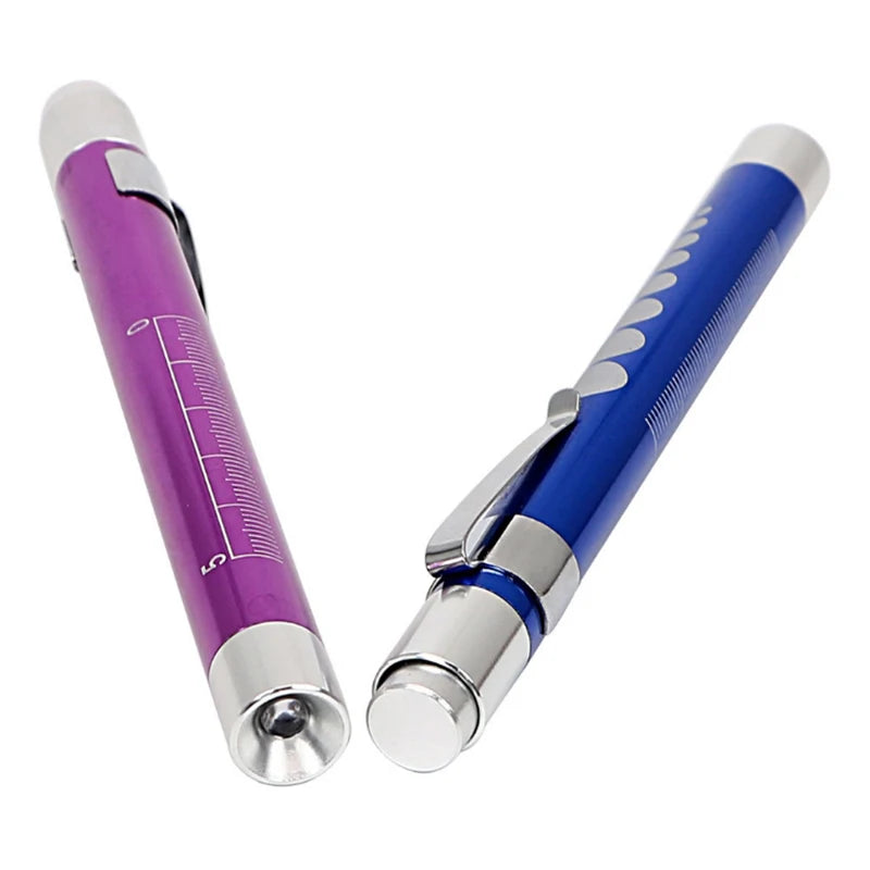 LED Medical Pocket First Aid Pen light Torch Eye Nose Dental Flashlight Otoscope Ear Wax Light Endoscope for Physician Doctor