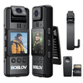 BOBLOV Mini Camera A23 HD1080P 180 Rotating len Video Recorder Infrared Night Vision Small Camcorder Police Body Cam