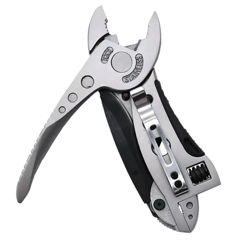 Multitool Pliers Pocket Screwdriver Set Kit Adjustable Wrench Jaw Spanner Repair Survival Hand Outdoor Multi Mini Screwdriver