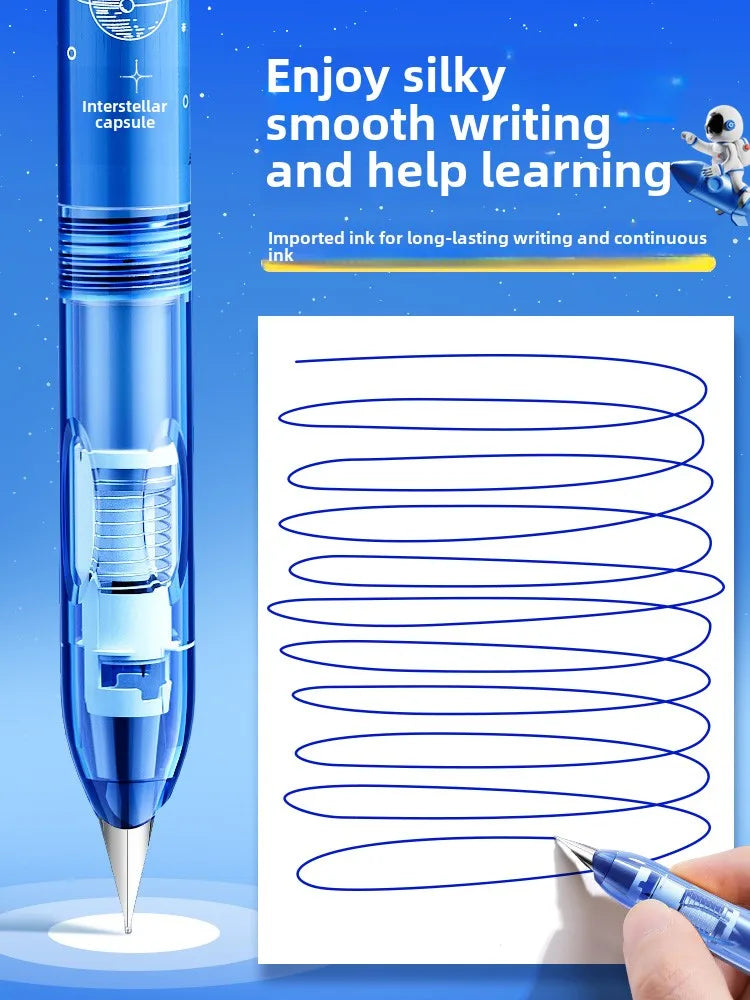 Hero P320 Press Pen Time Space Cabin Beginner Student Male and Female High Beauty Practice Special Pen Can Replace Ink Bag