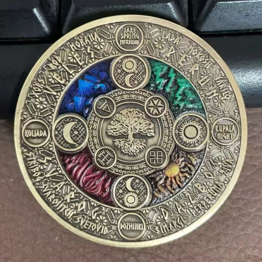 Constellation Coins Twelve Constellations Commemorative Coins Lucky Goddess Guardian Coins