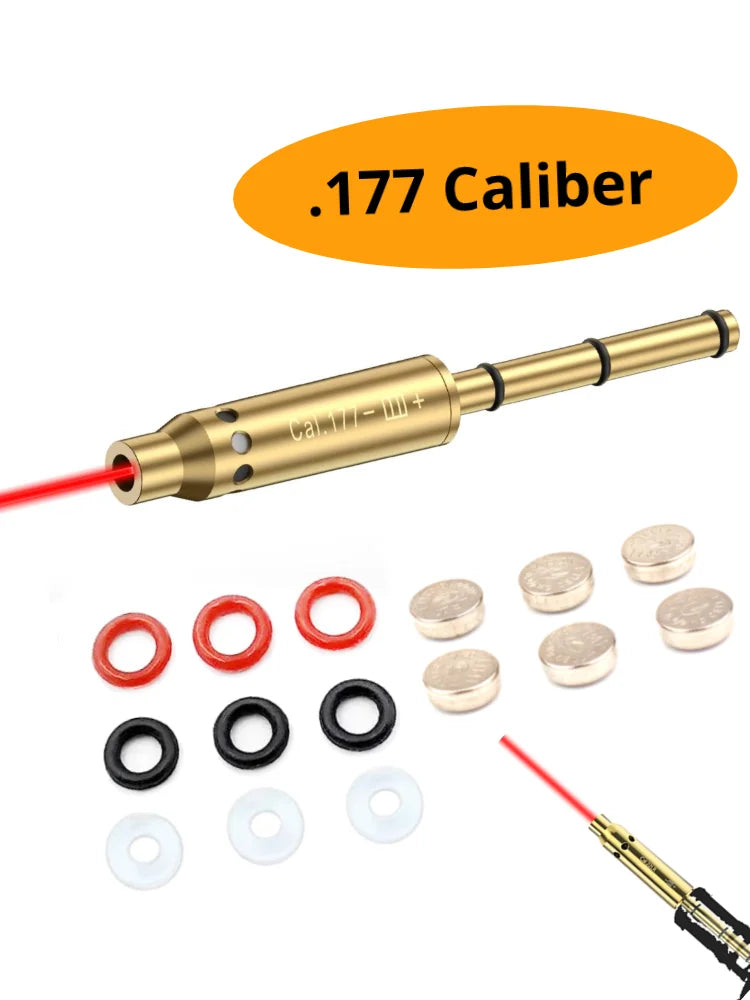 .22lr Boresighter .22LR Lazer Collimator Cal 9mm 177 17 308  Rifle 45ACP Laser Bore Sight Laser Boresight