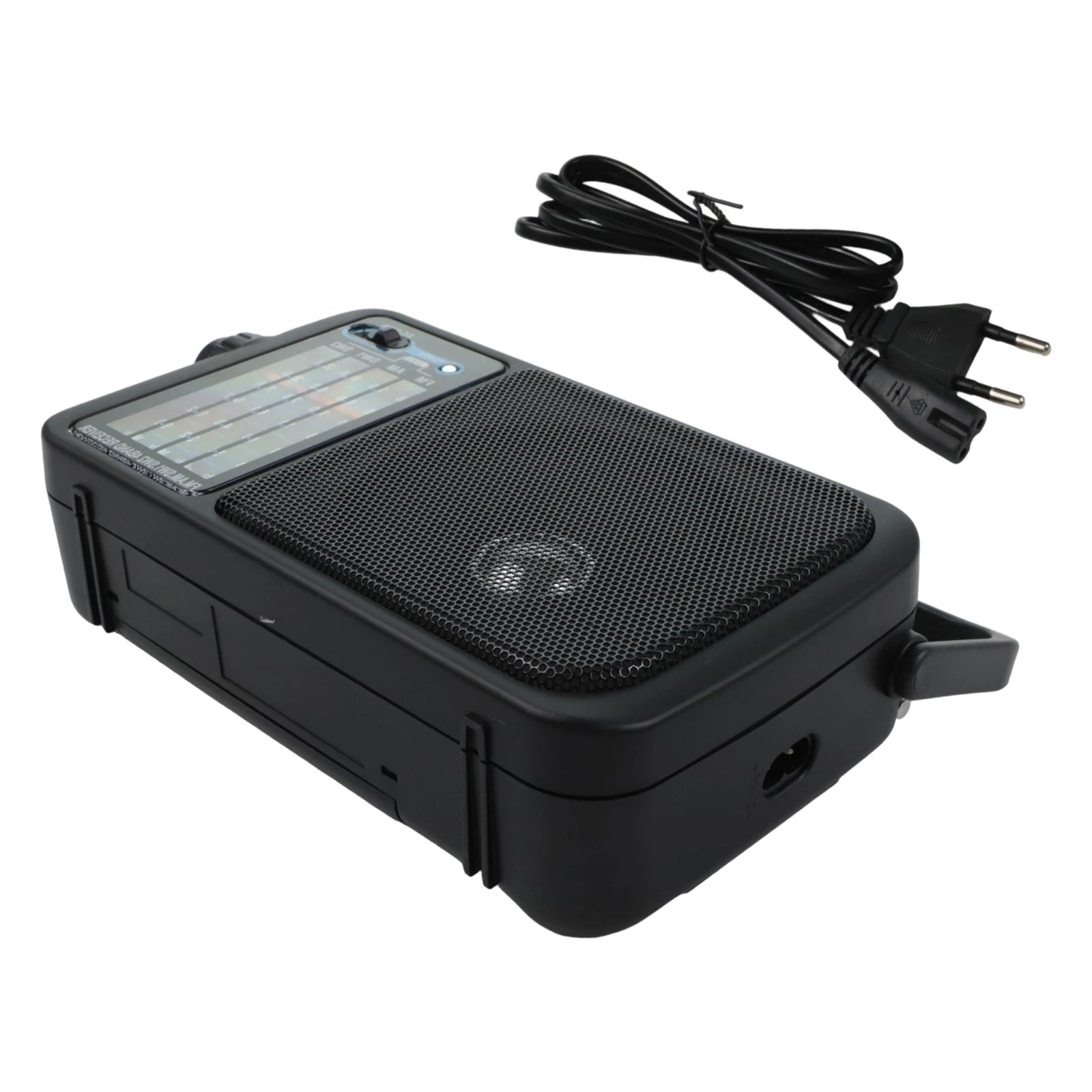 1pc Retro Multi-Band Radio Portable Elegant Full Band Handheld Weather Radio Built-in Speaker For-Emergency Radio Accessories