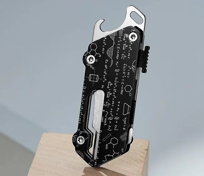 Swiss Tech Pocket Utility Knife Multitool Knives 2 In 1 Unpacking Knife Cutter Box Opener Paper Cutting Combination Tool