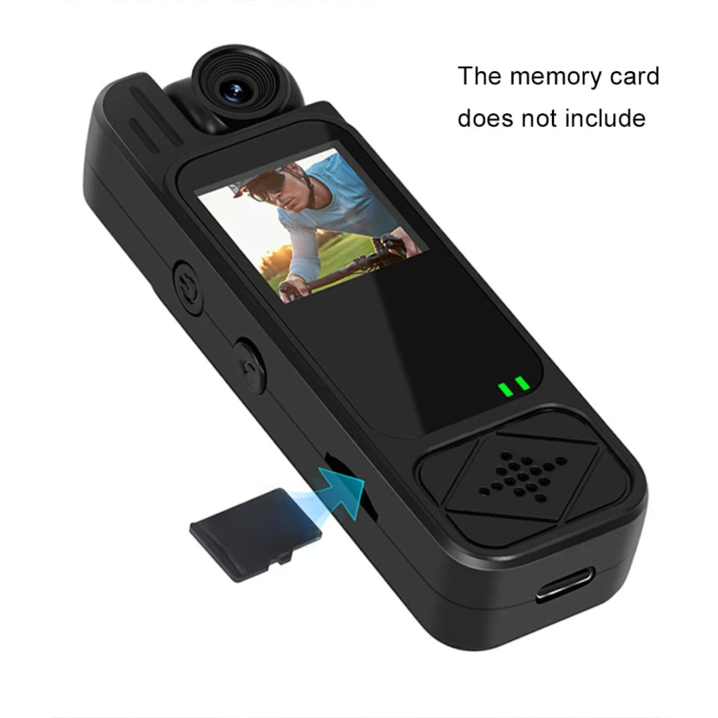 Portable HD 1080P Mini Camera Digital Video Recorder Worn Police Small Body Cam Infrared Night Vision Sports DV Camcorders