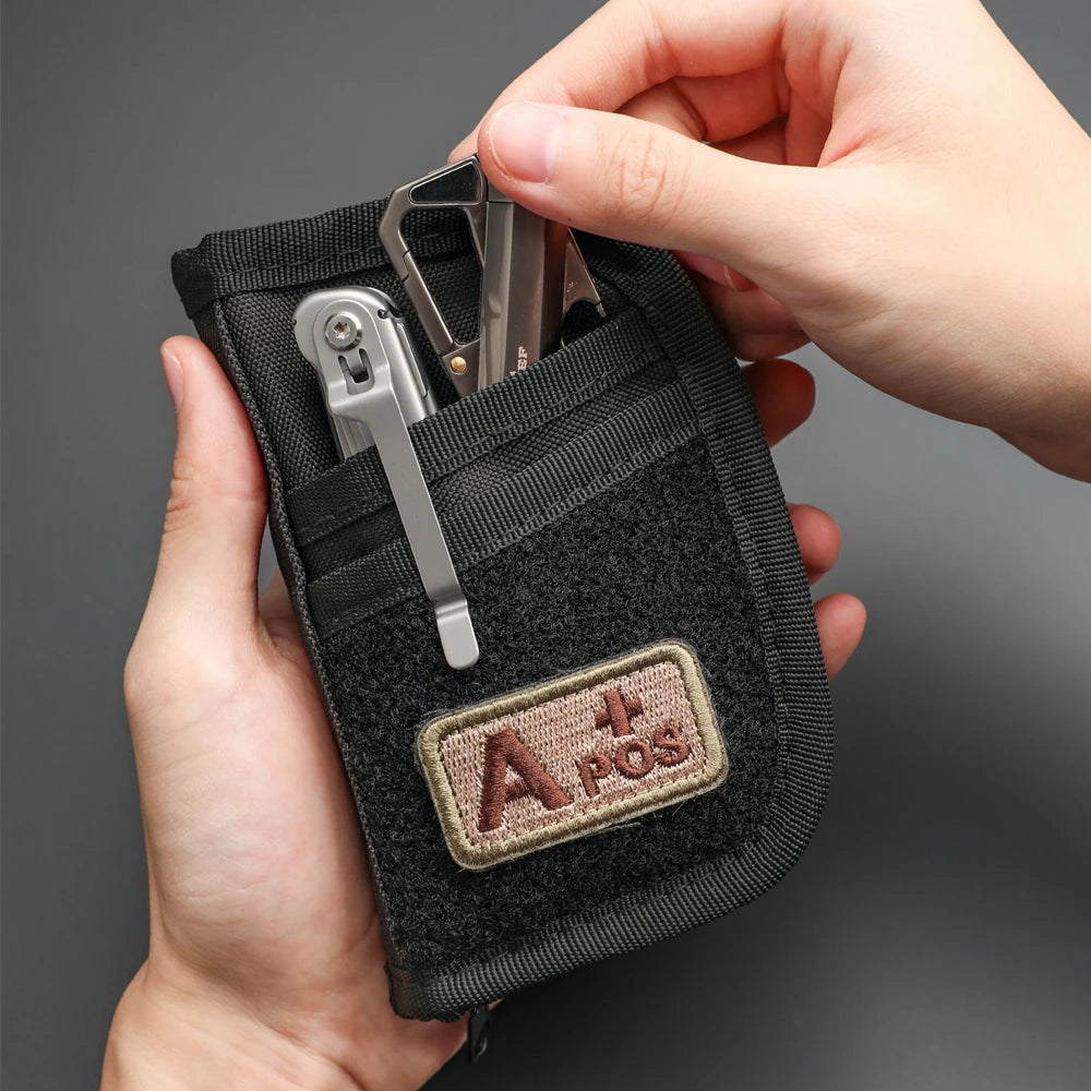Kosibate EDC Pouch Small Pocket Tool Pouch Organizer for Men Tool Pocket Storage EDC Gears
