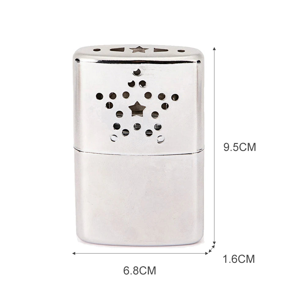 Hand Warmer Heater Portable Pocket Hand Warmer Long Lasting Kerosene Hand Warmer Heated Hand Warmer for Camping Hiking
