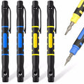 4 in 1 Screwdriver for phone repair Pen Shaped Pocket Screwdriver Portable Double Ended Screwdriver for Home Repair Tool