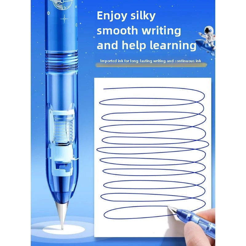 Hero P320 Press Pen Time Space Cabin Beginner Student Male and Female High Beauty Practice Special Pen Can Replace Ink Bag