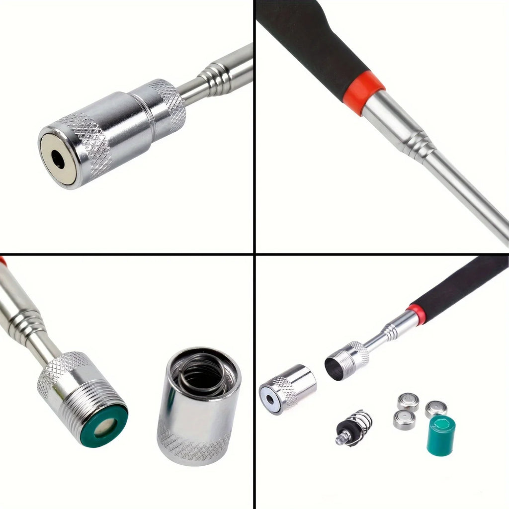 Telescopic Pickup Magnetic Iron Rod Household Automotive Repair And Inspection Tool Strong Magnetic Metal Screw Suction Rod