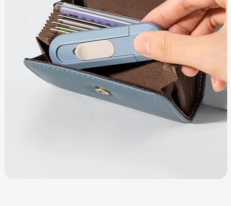 Deli Portable Mini Box Cutter Utility Knife, SK5 Metal Blades Box Opener Cutting Auto-Retractable Pocket Paper Cutter