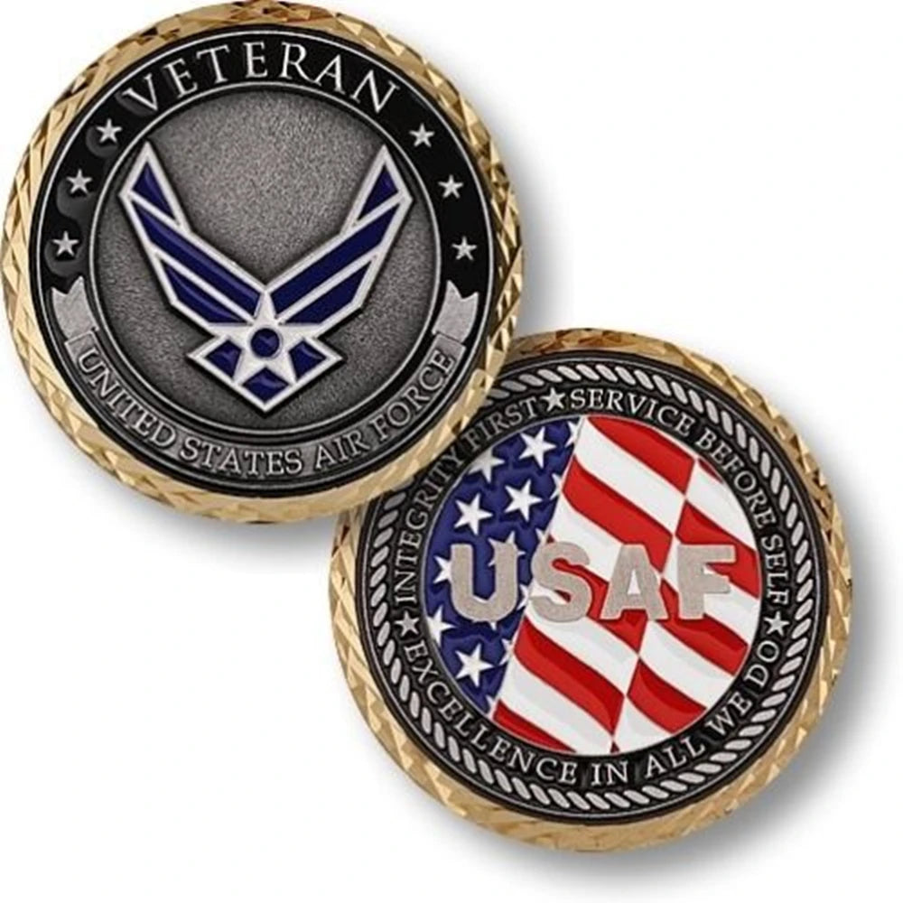 36 US Military Challenge Coins Great Gift Collectible Decorative Coins