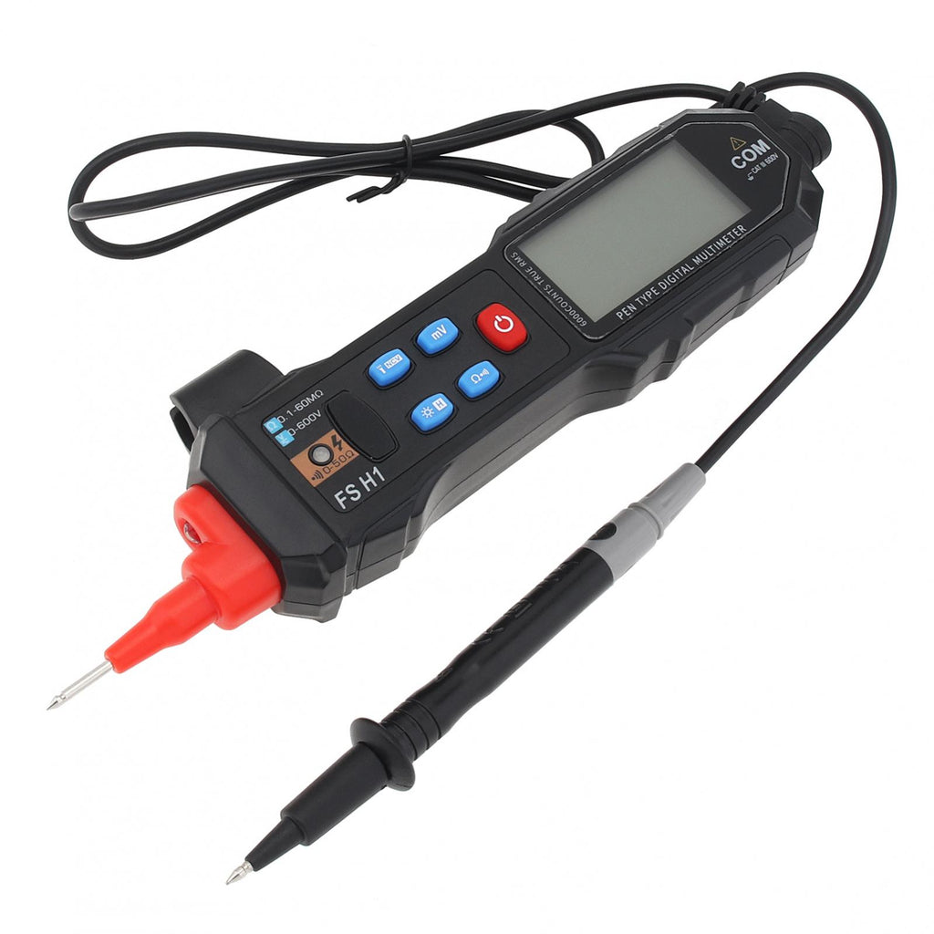 Mini Digital Multimeter Smart LCD Voltage Detector Tester Portable DC AC Voltage Ohm Continuity Hz NCV Backlight Pocket Meter