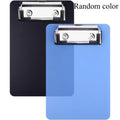 1-Pack Pocket-Sized Clipboards -  Portable, and Durable PP Material for Notes, Receipts,Compact 4x6 inches paper holder office