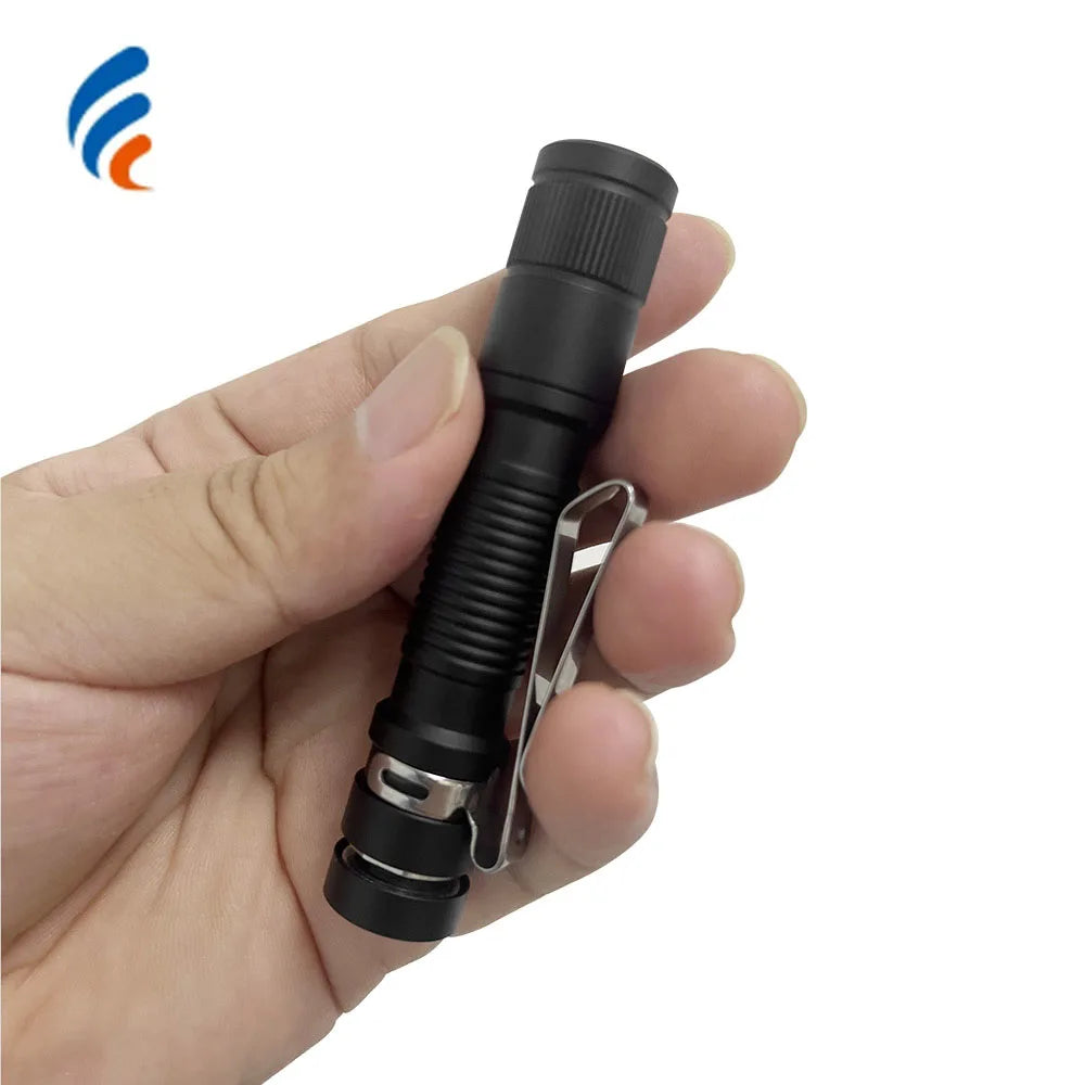 Vastlite i7 Compact EDC Flashlight 545 Lumens Torch Light Mini Black Pen Flashlights